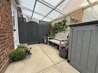 COVERED STORM PORCH